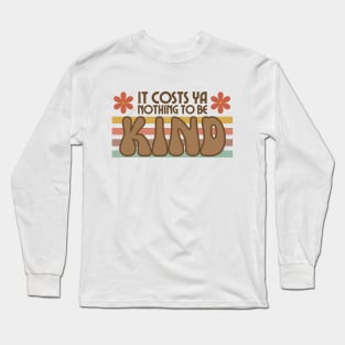 It Costs Ya Nothing to be Kind - BTS j-hope Equal Sign Long Sleeve T-Shirt